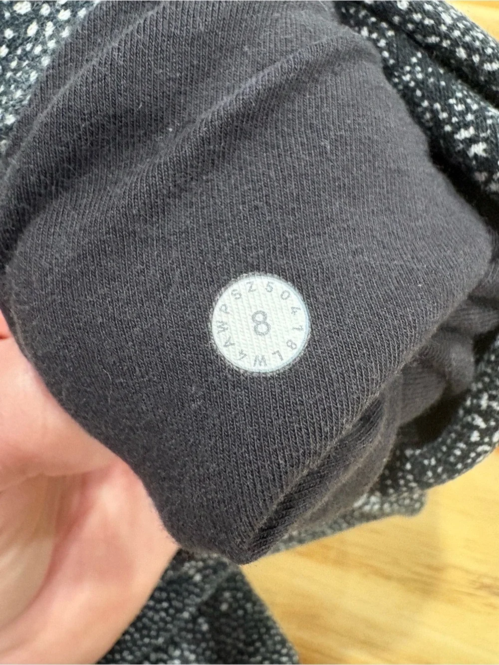 LULU SCUPA.  Women's Hooded Zip Jacket in Charcoal Gray